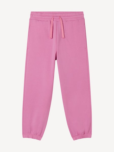 Stella McCartney Kids Pink Strawberry Logo Pocket Detail Joggers (AN5626) | £69