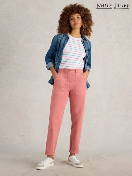 White Stuff Red Twister Chino Trousers (AN5674) | £59