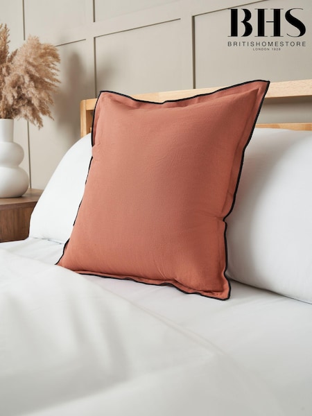 BHS Clay Pierre 100% Cotton Cushion (AN5833) | £17