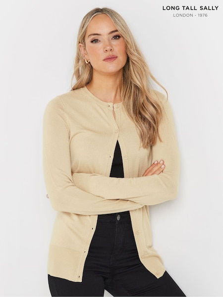 Long Tall Sally Natural Cardigan (AN6213) | £29