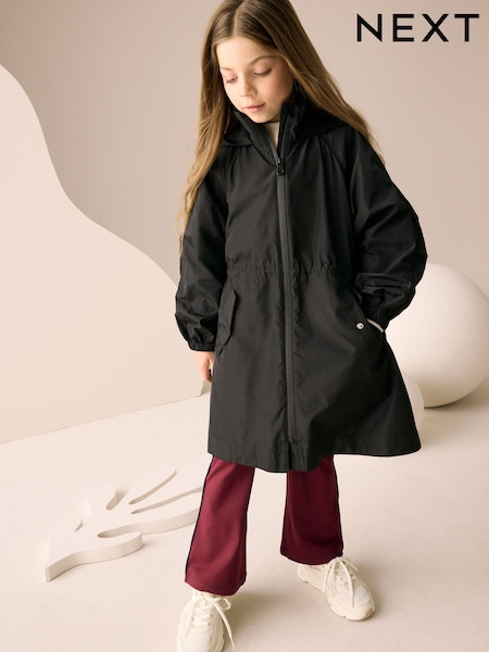 Black Shower Resistant Cagoule (5-14yrs) (AN6420) | £0
