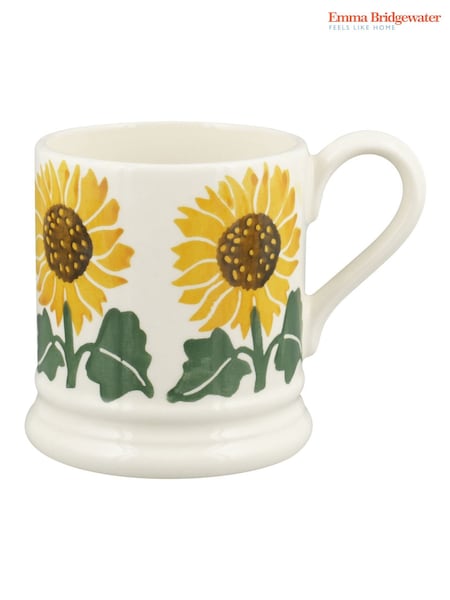 Emma Bridgewater Cream Sunflower 1/2 Pint Mug (AN6442) | £25