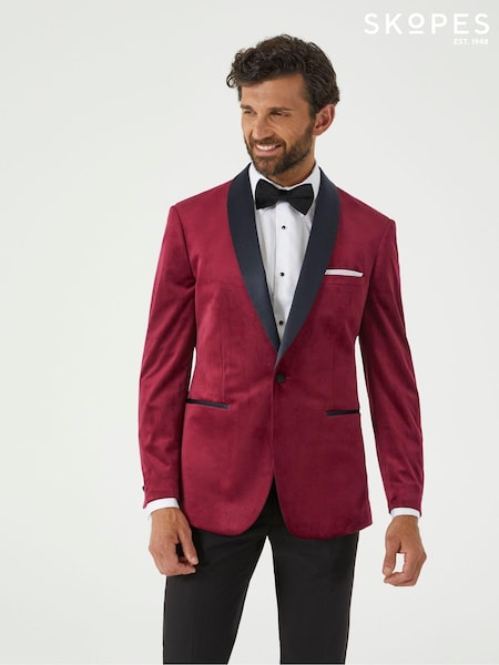 Skopes Red Skopes Paso Velvet Tailored Jacket (AN6607) | £129