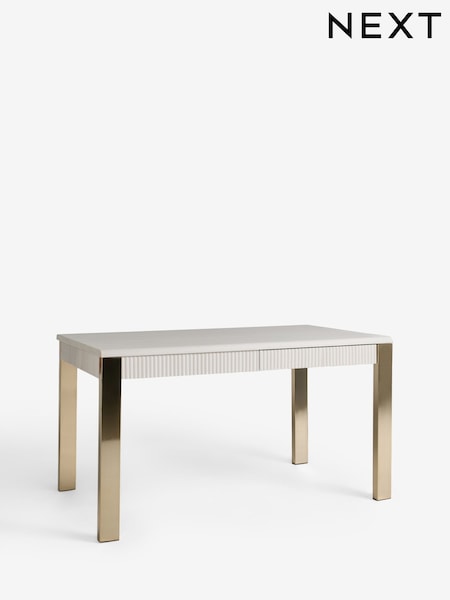 Light Natural Emilie 6 seater 4 Seater Storage Dining Table (AN6609) | £499