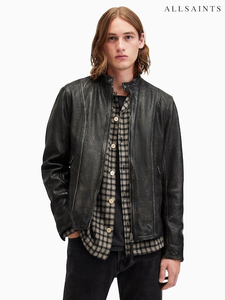 AllSaints Black Murphy Jacket (AN6798) | £389