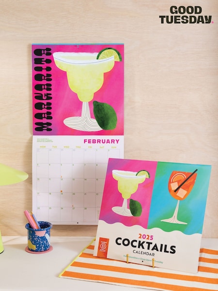Good Tuesday Artist Collab with Han Valentine Cocktail 2025 Calendar (AN6912) | £19