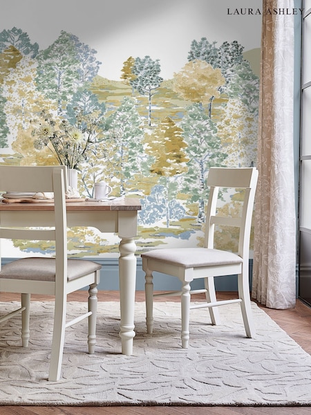 Laura Ashley Yellow Bernwood Ochre 3M Mural (AN7218) | £250