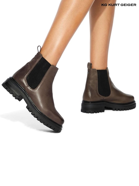 Kg Kurt Geiger Black Teddy Boots (AN7576) | £149