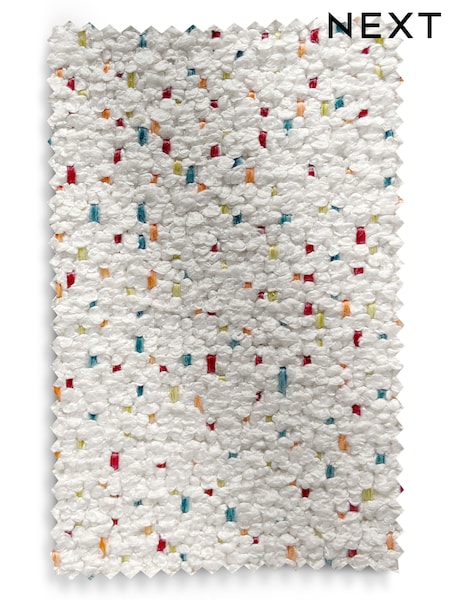 Cream Speckled Weave Upholstery Swatch (AN7601) | £0