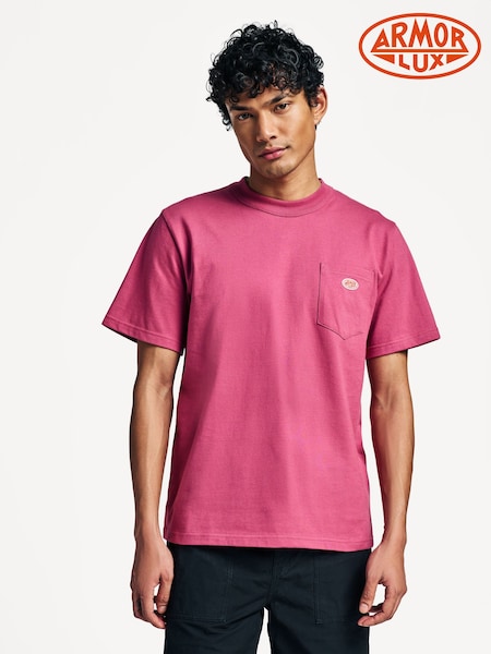 Armor Lux Heritage Logo Pocket T-Shirt (AN7606) | £40