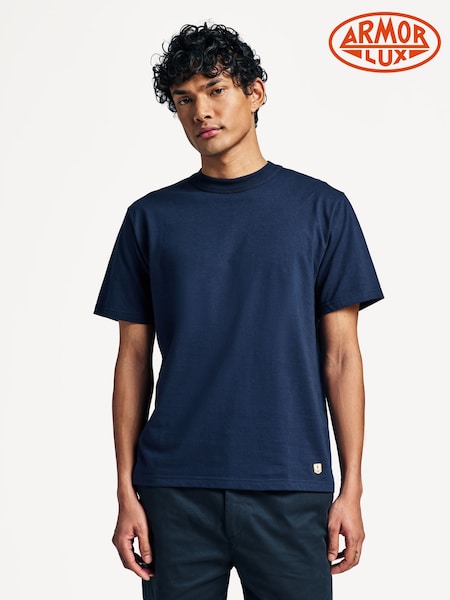 Armor Lux Heritage Anchor Logo T-Shirt (AN7631) | £40