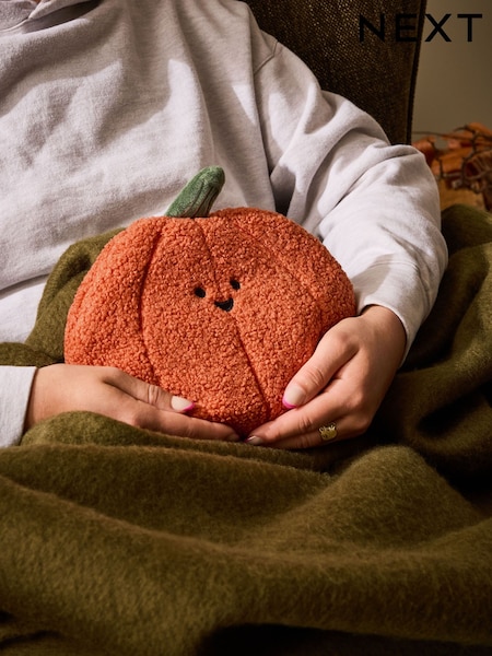 Orange Pumpkin Microwaveable Hottie (AN8091) | £14