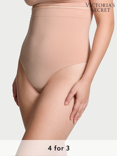 Victoria's Secret Macaron Nude Thong Seamless Shaping™ Knickers (AN8104) | £25