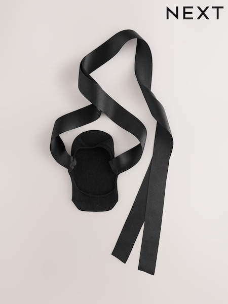 Black Ribbon Tie Invisible Socks 1 Pack (AN8159) | £10