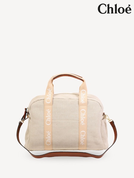 Chloé Baby Natural Logo Changing Bag Set (AN8698) | £550