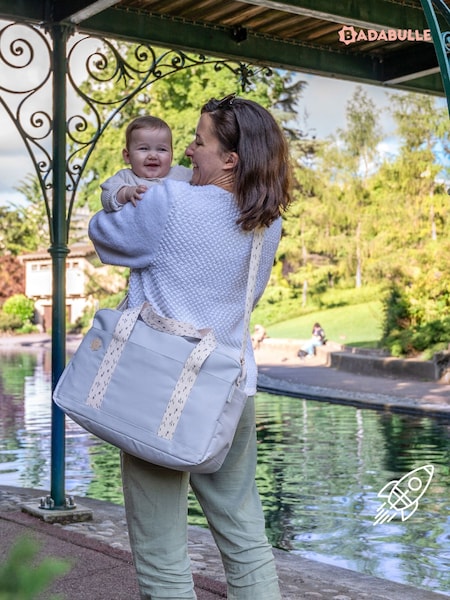 Badabulle Grey Large Bowling Changing Bag (AN8969) | £30