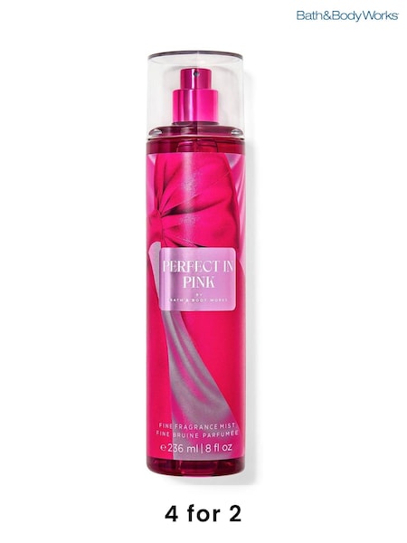 Bath & Body Works Perfect in Pink Fine Fragrance Mist 8 fl oz / 236 mL (AN9221) | £18