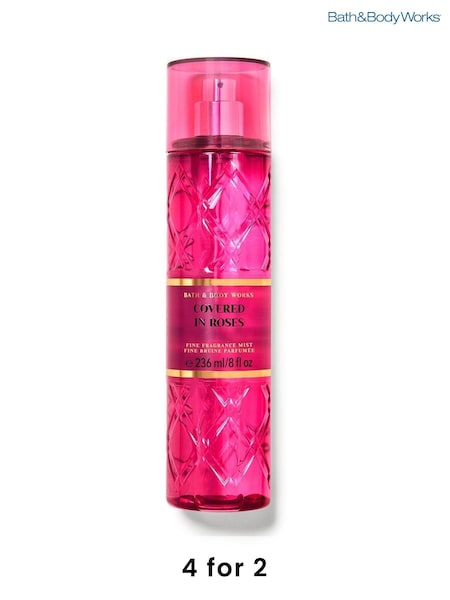 Bath & Body Works Covered In Roses Fine Fragrance Body Mist 8 fl oz / 236 mL (AN9225) | £18
