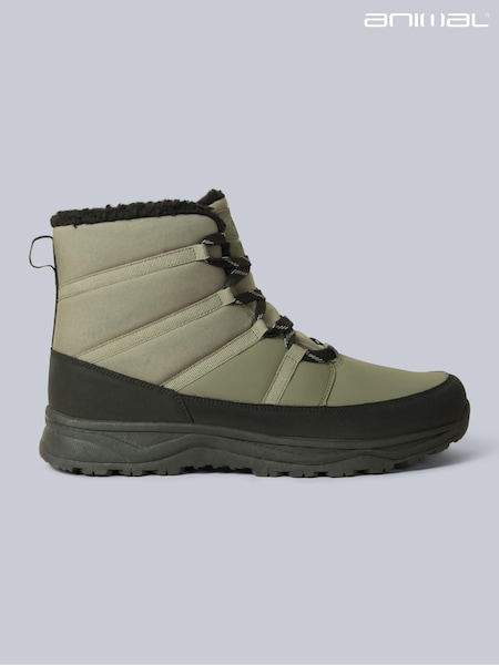 Animal Green Mens Filey Snow Boots (AN9292) | £70