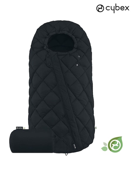 Cybex Moon Black 2 Footmuff Foot Muff (AN9512) | £90