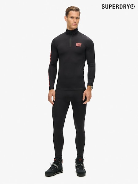 Superdry Black Ski Base Layer Leggings (AN9593) | £40