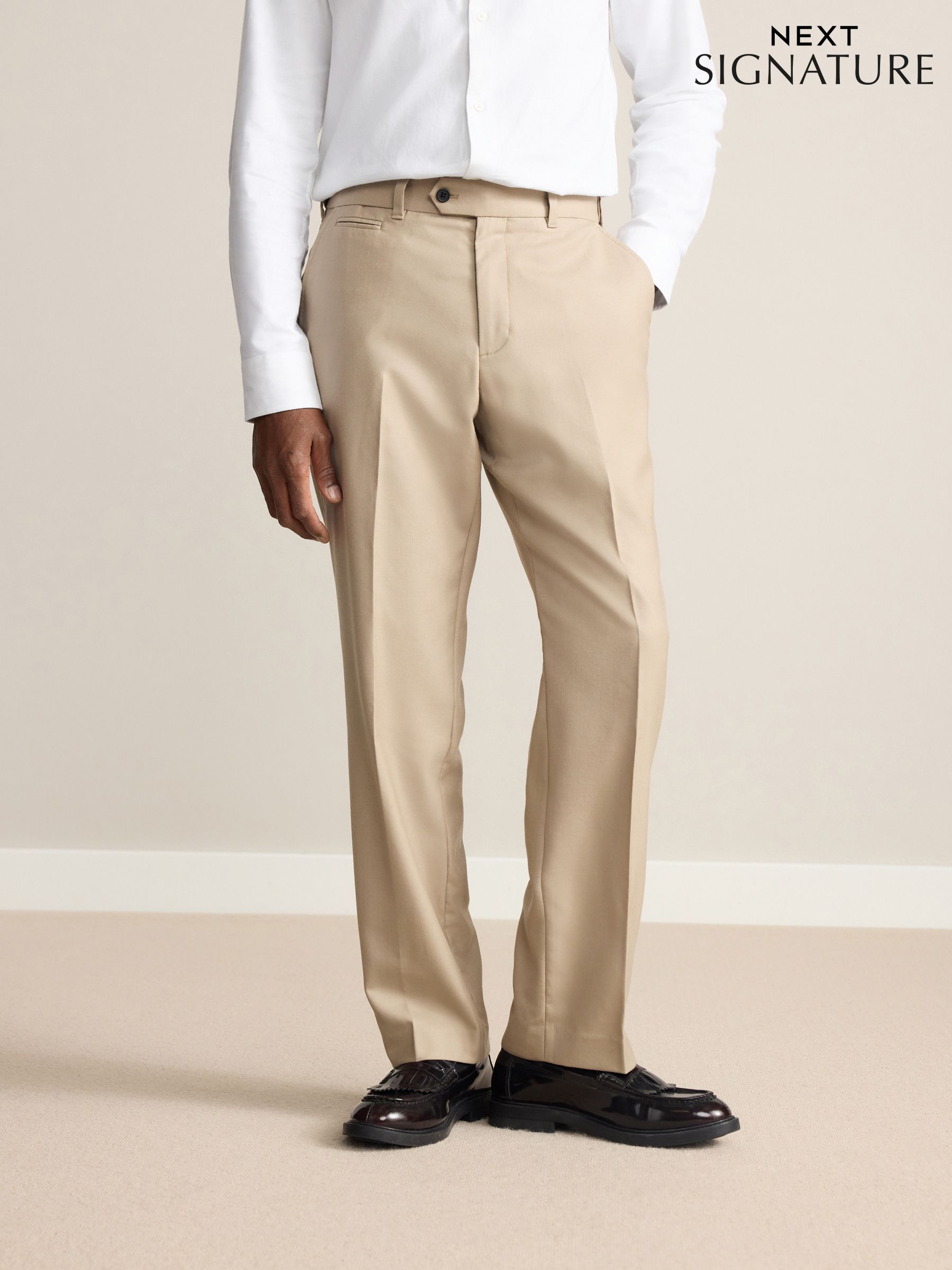パンツ RE-PURPOSE 100%wool Casual Slacks pants Buy 100% Wool Trousers Online | Next UK