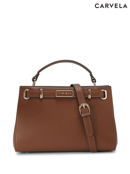Carvela Violet Belted Midi Black Bag (AP0209) | £89