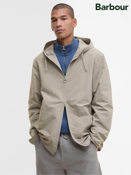 Barbour® Grey Newhill Showerproof Jacket (AP0824) | £149