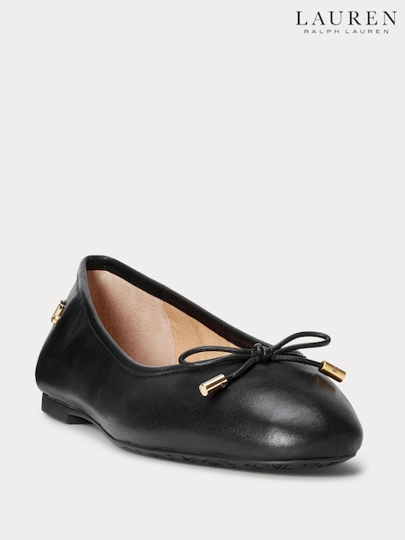 Lauren Ralph Lauren Jayna Soft Nappa Leather Ballet Pumps (AP0866) | £109