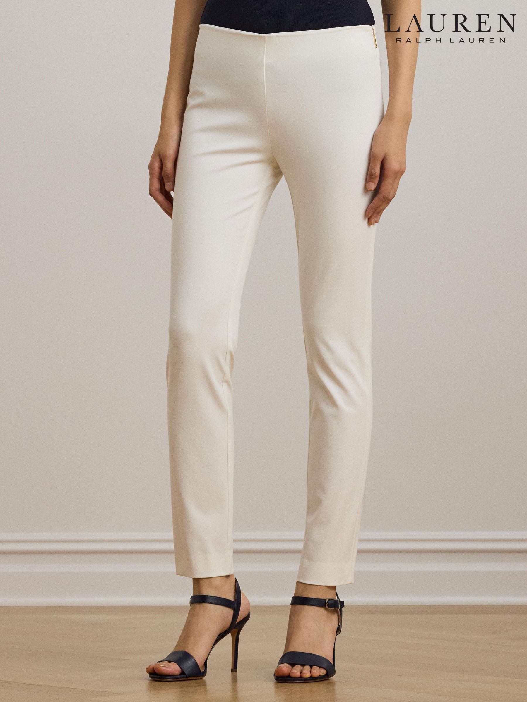 White skinny trousers uk discount