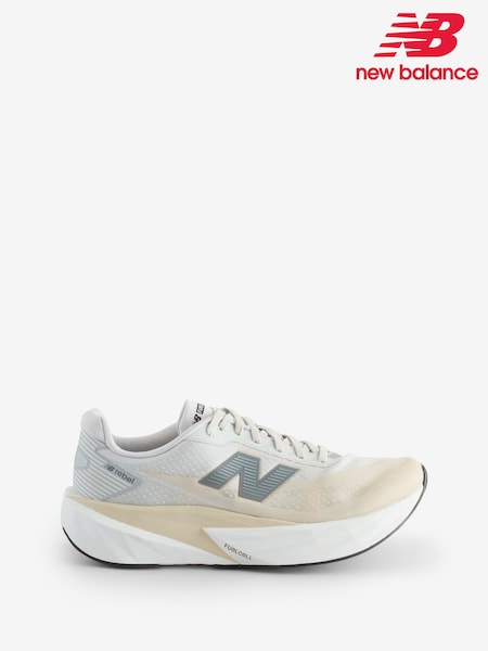 New Balance White Mens Fuelcell Rebel Trainers (AP1219) | £140
