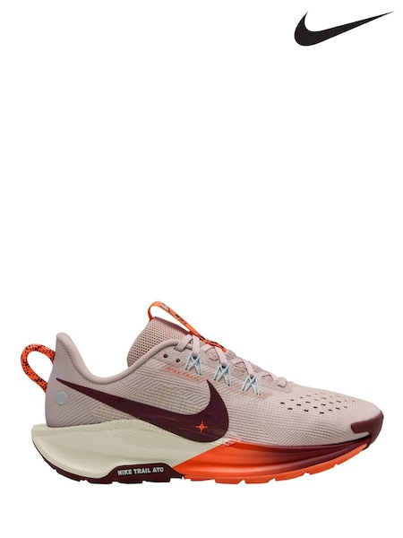 Nike Pink/Plum ReactX Pegasus Trail 5 Running Shoes (AP1787) | £130