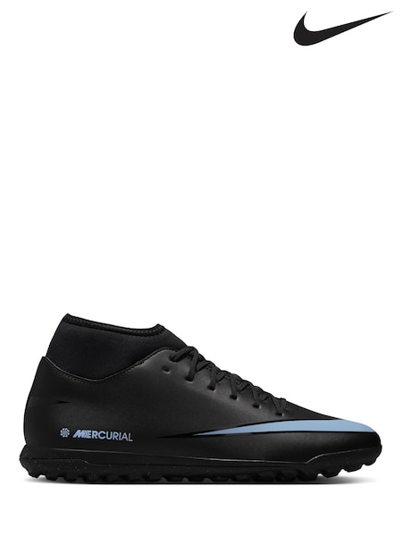 Nike Black Mercurial Superfly 10 Club Turf High Football Boots (AP1873) | £65
