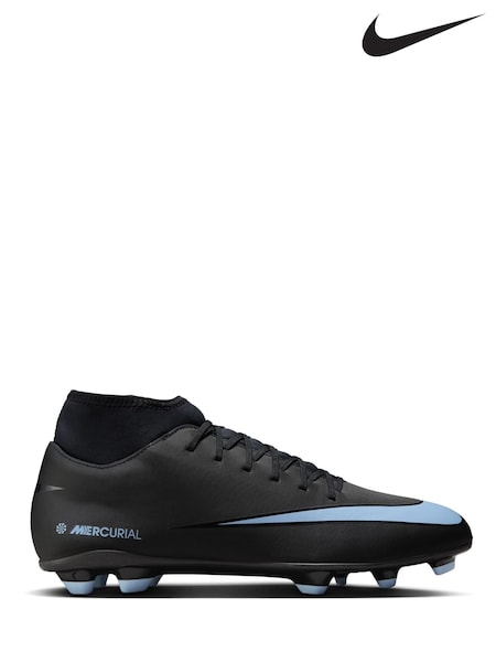 Nike Black Mercurial Club Multi Ground High Football Boots (AP1892) | £65