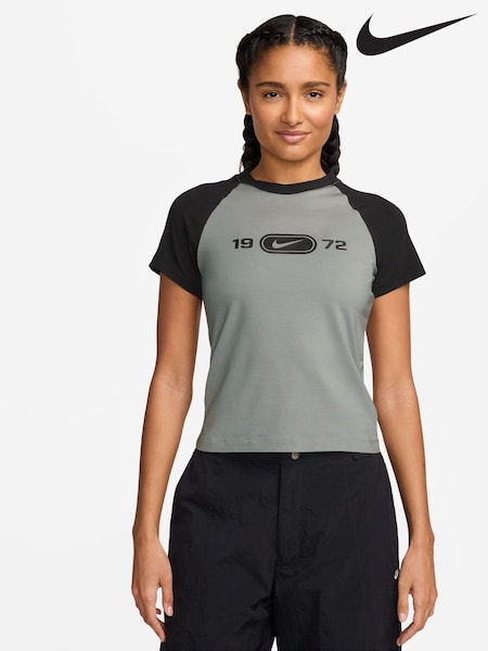 Nike Black Sportswear Chill Knit T-Shirt (AP2113) | £0