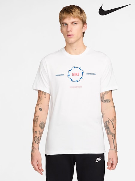 Nike White T-Shirt (AP2149) | £28