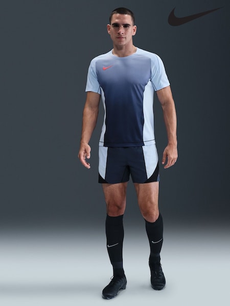 Nike Blue Tint Strike+ Dri-FIT Short Sleeve Football Top (AP2223) | £40