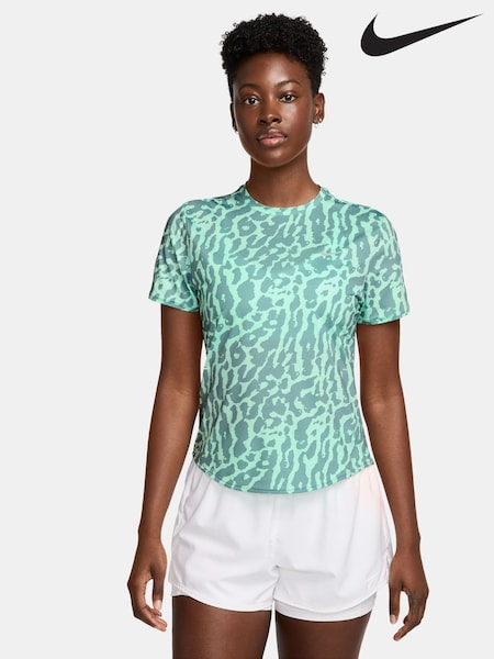 Nike Green Swift Dri-FIT Short Sleeve Running Top (AP2316) | £45