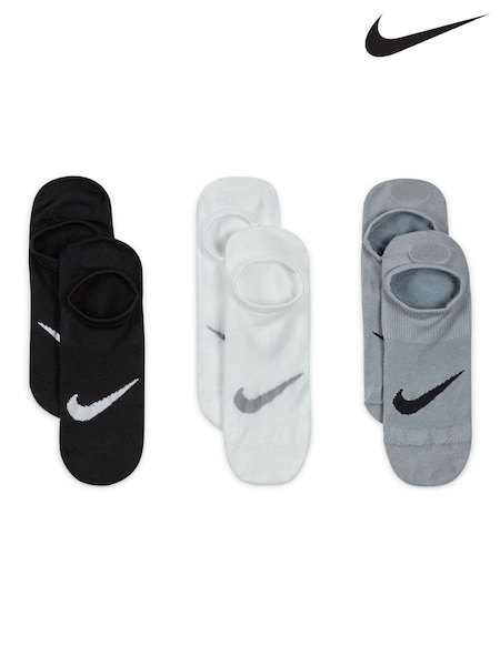 Nike Natural Womens Footsie Training Socks 3 Pack (AP2397) | £14