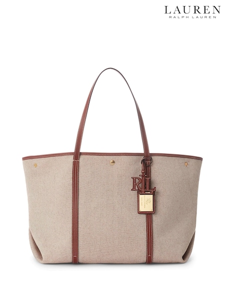 Lauren Ralph Lauren Emerie Canvas Tote Bag (AP2444) | £259