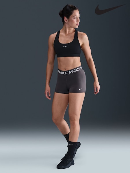 Nike Thunder Grey Pro 3 Inch Shorts (AP2626) | £28
