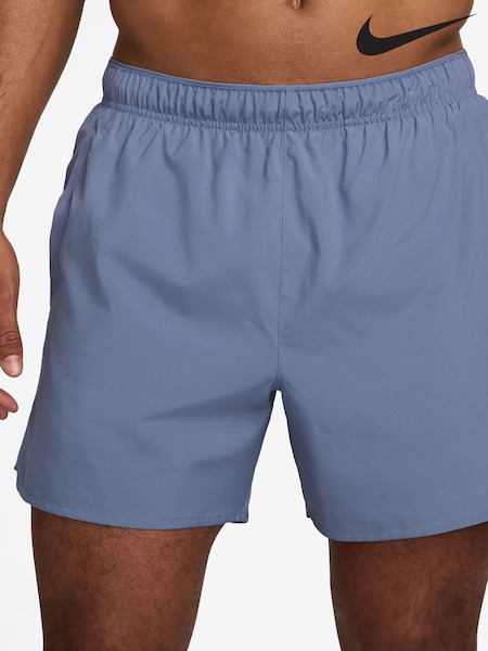 Nike World Indigo Blue Dri-FIT Challenger 5 inch Brief Lined Running Shorts (AP2745) | £35