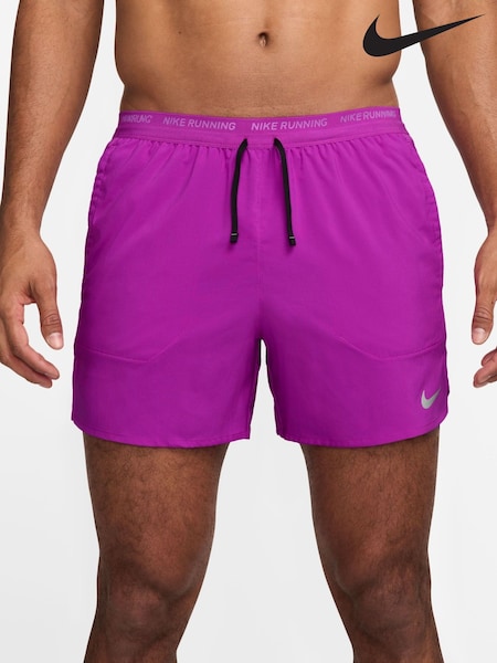 Nike Purple 5 Inch Dri-FIT Stride 5 Inch Running Shorts (AP2754) | £45