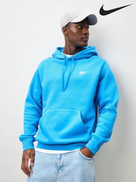 Nike Photo Blue Club Pull Over Hoodie (AP2757) | £55