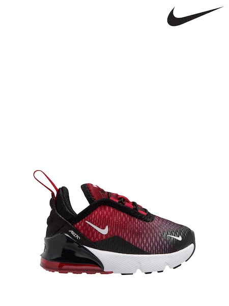 Nike Red Infant Air Max 270 Trainers (AP2936) | £60
