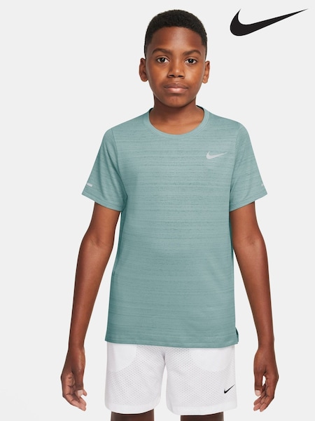 Nike Cannon Green Dri-FIT Miler Training Top (AP2948) | £23