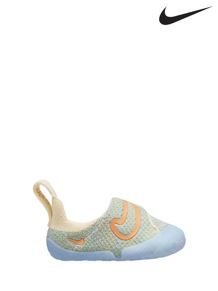 Nike Mint Green and Blue Infant Swoosh 1 Trainers (AP3009) | £45