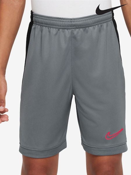 Nike Cool Grey Black Dri-FIT Academy 25 Shorts (AP3413) | £15