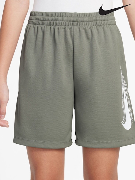 Nike Army Green Multi Dri-FIT Shorts (AP3430) | £20