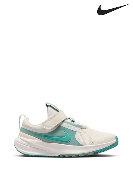 Nike Washed Teal/White Junior Star Runner 5 Trainers (AP3439) | £35